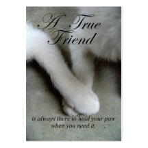 A True Friend Business/Calling Cards Business Card Template