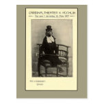A True Oddity - A Monkey in a Suit Postcard