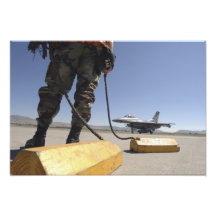 A US Air Force crew chief Photograph