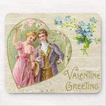 A Valentine Greeting Mousepad