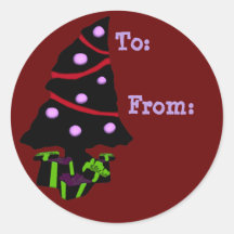 A Very Gothy Christmas Stickers