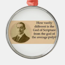 A.W. Pink Christmas Ornament