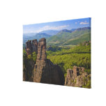 A walk throught Belogradchik Castle Ruins Canvas Print