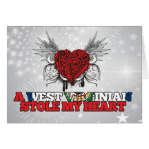 A West Virginian Stole my Heart Cards