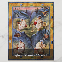 Aachen Gospels, Folio 13R By Karolingischer Buchma Full Color Flyer