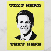 Aaron Schock Personalised Flyer