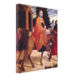 AB Monogrammist - The Flight into Egypt Gallery Wrapped Canvas