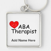 ABA Therapist (Hrt) Key Chain