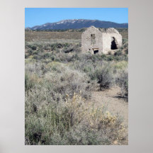abandoned home print