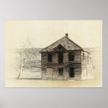 Abandoned Homestead - Okanogan Washington Posters