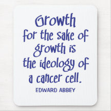 Abbey on Growth Mousepads