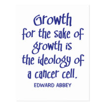 Abbey on Growth Postcards