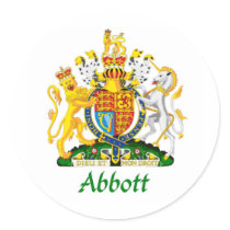 Abbott Shield of Great Britain stickers