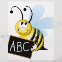 abc Bee Flyer Design
