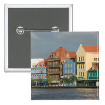 ABC Islands, CURACAO, Willemstad: Harborfront 2 Pins
