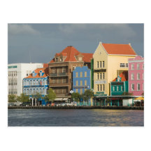 ABC Islands, CURACAO, Willemstad: Harborfront 2 Post Card