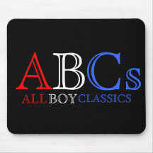 ABCs ALL BOY CLASSICS MOUSEPADS