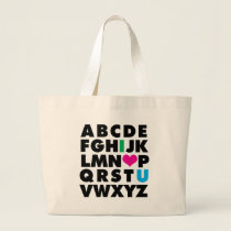 ABC's of Love bags