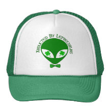 Abducted By Alien Leprechauns Trucker Hat
