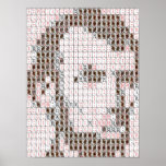 Abe Lincoln card montage Posters
