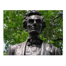 Abe Lincoln in Taylor Park Post Card