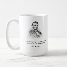 Abe Lincoln quote Mugs