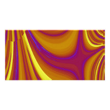 Aberrations Fractal Photo Card