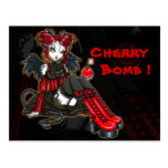 "Abigail" Gothic Fairy Cherrybomb Angel Postcard