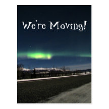 ABN Aurora Borealis Night Post Card