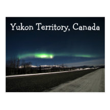 ABN Aurora Borealis Night Postcard