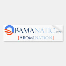 Abomination Bumper Sticker