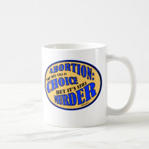 Abortion is Murder Mugs