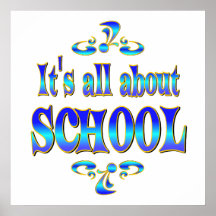 ABOUT SCHOOL POSTER