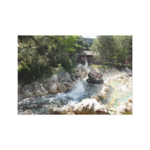 About to get soaked canvas print