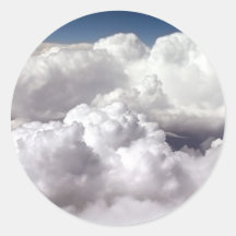 Above Clouds Sticker