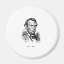 Abraham Lincoln 10 Magnet