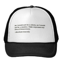 Abraham Lincoln 2 Trucker Hat