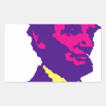 Abraham Lincoln Pixelated Sticker