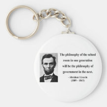 Abraham Lincoln Quote 11b Key Chain