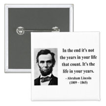 Abraham Lincoln Quote 2b Pinback Button