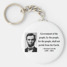 Abraham Lincoln Quote 7b Keychain