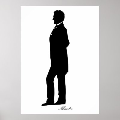 Abe Lincoln Silhouette