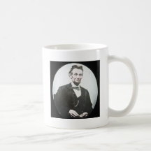 Abraham Lincoln Vintage Magic Lantern Slide Mug