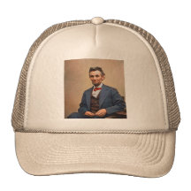 Abraham Lincolon Trucker Hat