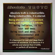 Absolute T R U T H Print