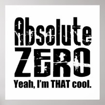 Absolute Zero Poster