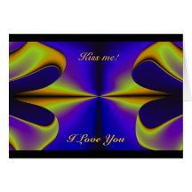 Abstract 2 Rainbow Heart Karte