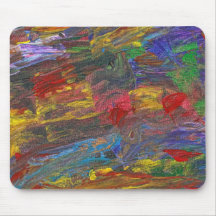 Abstract - Acrylic - Anger Joy Stability Mouse Pads