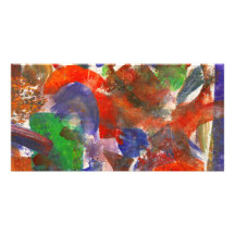 Abstract - Acrylic - Synthesis Custom Photo Card