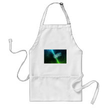 Abstract Art Blue and Green Apron